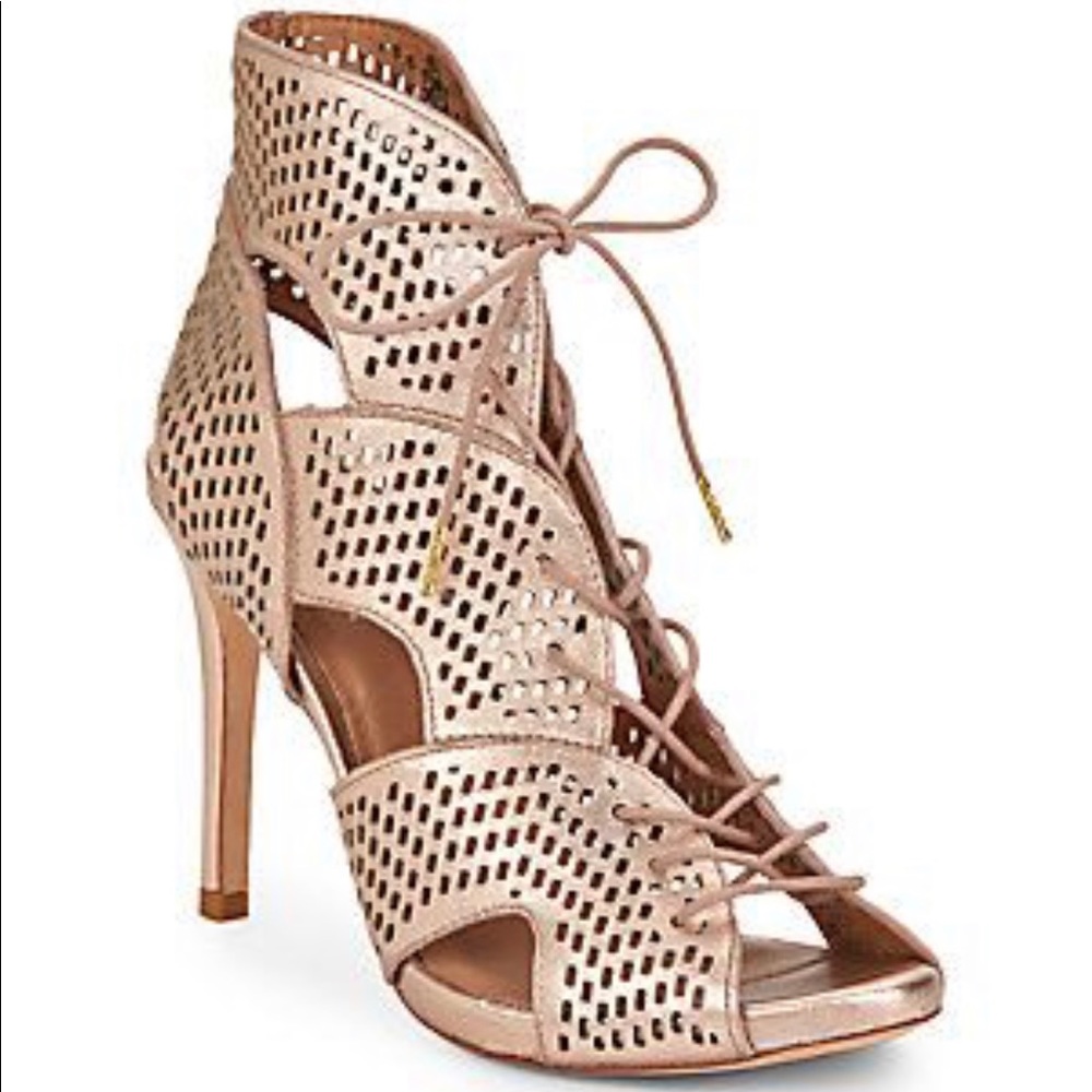 Joie Rose Gold Elvie Stilettos